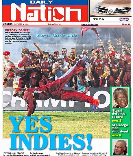West Indies World Twenty20 Champions 2012